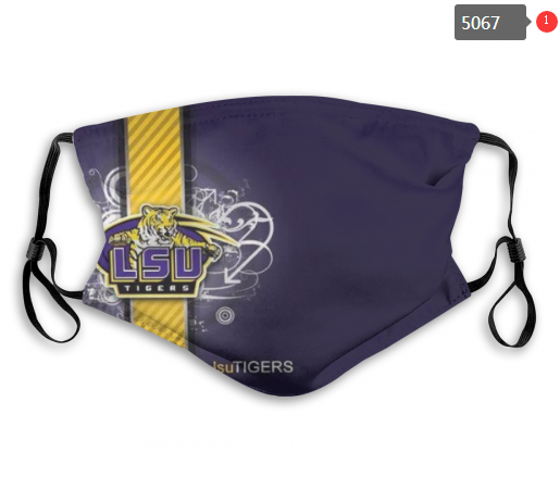 NCAA LSU Tigers #3 Dust mask with filter